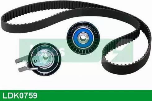 Lucas Engine Drive LDK0759 - Комплект зубчатого ремня ГРМ unicars.by