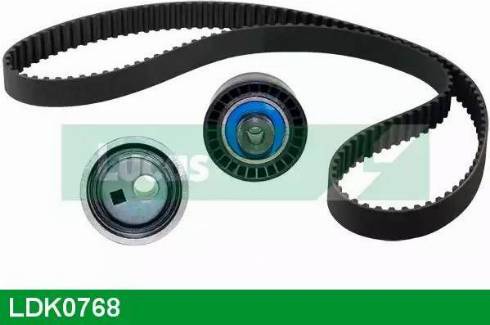 Lucas Engine Drive LDK0768 - Комплект зубчатого ремня ГРМ unicars.by