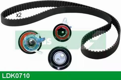 Lucas Engine Drive LDK0710 - Комплект зубчатого ремня ГРМ unicars.by