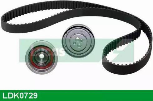 Lucas Engine Drive LDK0729 - Комплект зубчатого ремня ГРМ unicars.by