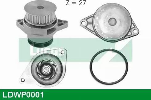 Lucas Engine Drive LDWP0001 - Водяной насос unicars.by