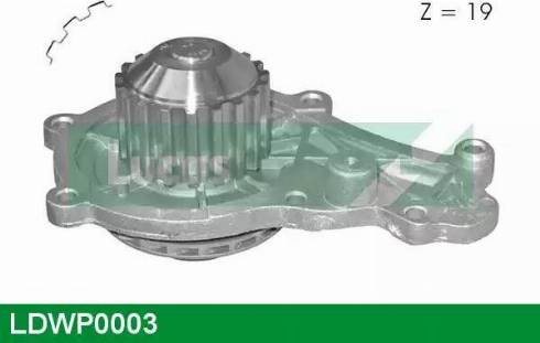 Lucas Engine Drive LDWP0003 - Водяной насос unicars.by