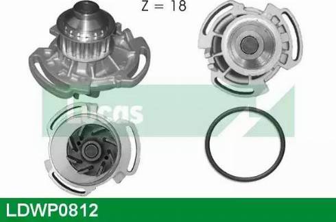 Lucas Engine Drive LDWP0812 - Водяной насос unicars.by