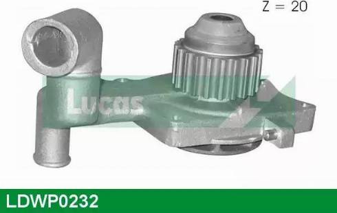 Lucas Engine Drive LDWP0232 - Водяной насос unicars.by