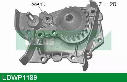 Lucas Engine Drive LDWP1189 - Водяной насос unicars.by