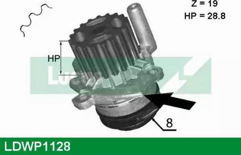 Lucas Engine Drive LDWP1128 - Водяной насос unicars.by