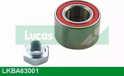 Lucas Engine Drive LKBA63001 - Комплект подшипника ступицы колеса unicars.by