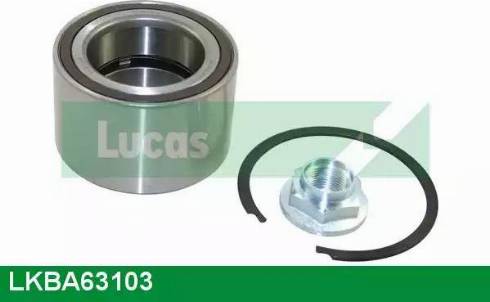 Lucas Engine Drive LKBA63103 - Комплект подшипника ступицы колеса unicars.by