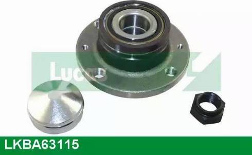 Lucas Engine Drive LKBA63115 - Ступица колеса, поворотный кулак unicars.by