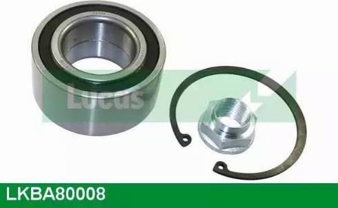 Lucas Engine Drive LKBA80008 - Комплект подшипника ступицы колеса unicars.by