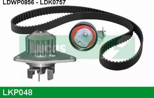 Lucas Engine Drive LKP048 - Водяной насос + комплект зубчатого ремня ГРМ unicars.by