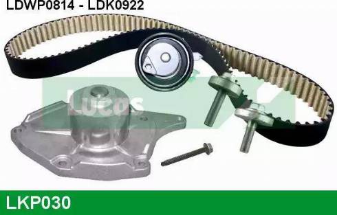 Lucas Engine Drive LKP030 - Водяной насос + комплект зубчатого ремня ГРМ unicars.by