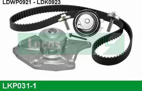 Lucas Engine Drive LKP031-1 - Водяной насос + комплект зубчатого ремня ГРМ unicars.by