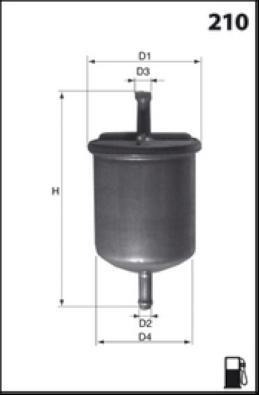 Lucas Filters LFPF040 - Топливный фильтр unicars.by