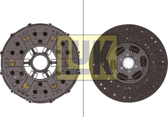 LUK 638 2966 09 - Комплект сцепления unicars.by