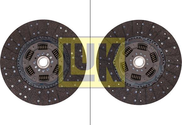 LUK 340 0049 10 - Диск сцепления, фрикцион unicars.by