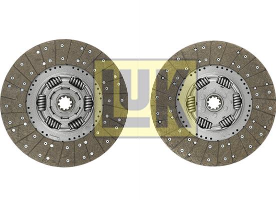 LUK 340 0069 10 - Диск сцепления, фрикцион unicars.by