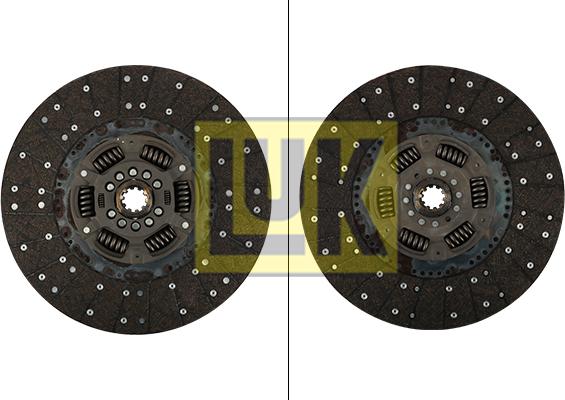 LUK 340 0061 10 - Диск сцепления, фрикцион unicars.by