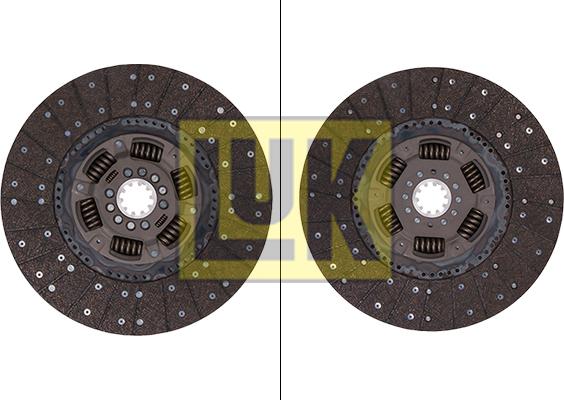 LUK 340 0016 10 - Диск сцепления, фрикцион unicars.by