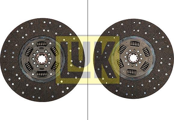 LUK 340 0086 10 - Диск сцепления, фрикцион unicars.by