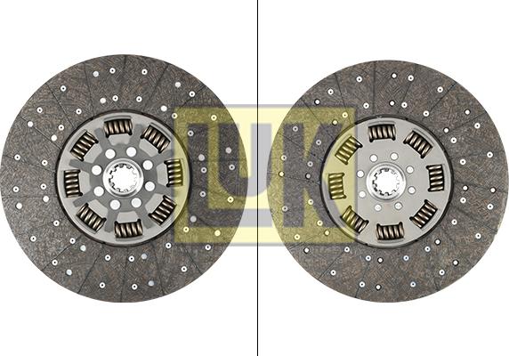 LUK 340 0036 10 - Диск сцепления, фрикцион unicars.by