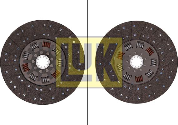 LUK 340 0026 10 - Диск сцепления, фрикцион unicars.by