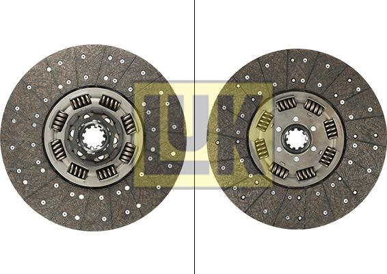 LUK 340 0028 11 - Диск сцепления, фрикцион unicars.by