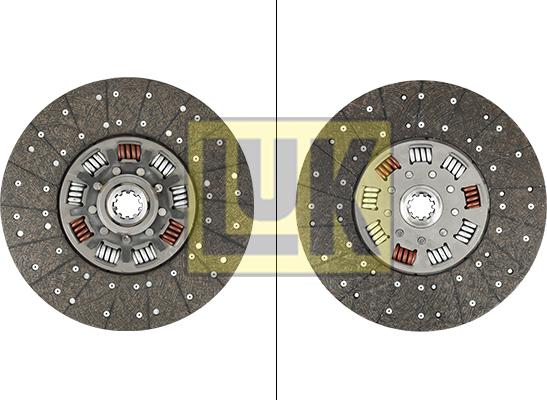 LUK 340 0022 10 - Диск сцепления, фрикцион unicars.by