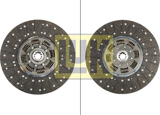 LUK 343 0005 10 - Диск сцепления, фрикцион unicars.by