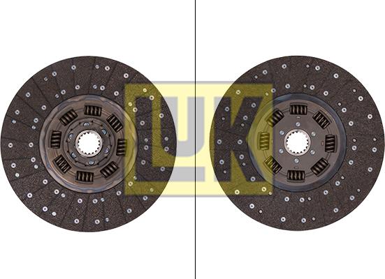 LUK 343 0031 10 - Диск сцепления, фрикцион unicars.by