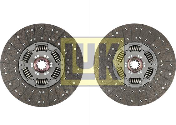 LUK 343 0194 10 - Диск сцепления, фрикцион unicars.by