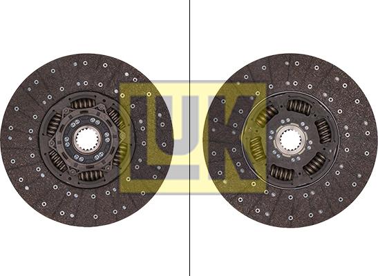 LUK 343 0192 10 - Диск сцепления, фрикцион unicars.by