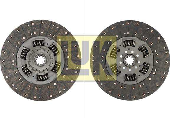 LUK 343 0149 10 - Диск сцепления, фрикцион unicars.by