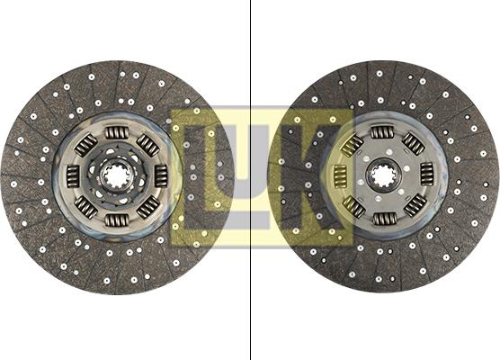 LUK 343 0118 10 - Диск сцепления, фрикцион unicars.by