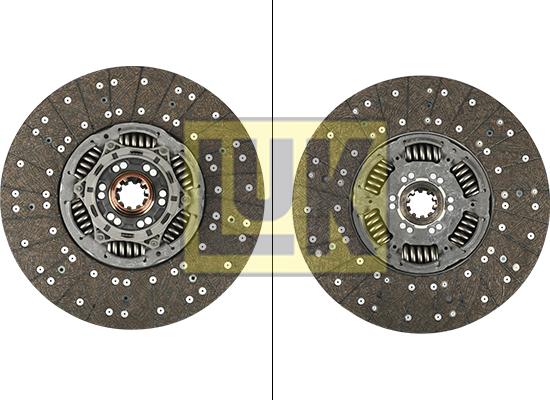 LUK 343 0182 10 - Диск сцепления, фрикцион unicars.by