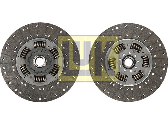 LUK 343 0249 10 - Диск сцепления, фрикцион unicars.by