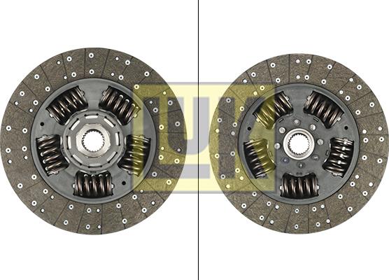 LUK 343 0240 10 - Диск сцепления, фрикцион unicars.by