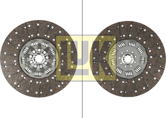 LUK 342 0056 10 - Диск сцепления, фрикцион unicars.by