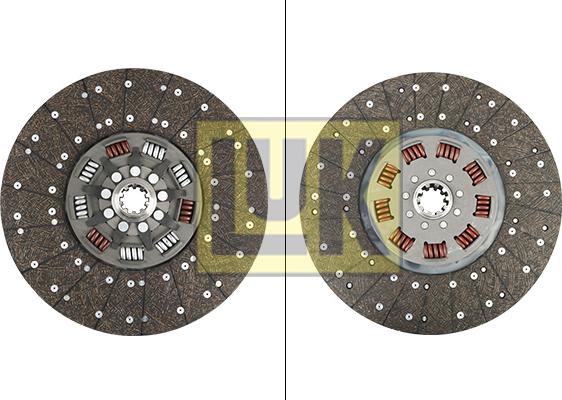 LUK 342 0010 10 - Диск сцепления, фрикцион unicars.by