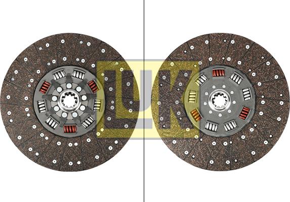 LUK 342 0011 10 - Диск сцепления, фрикцион unicars.by