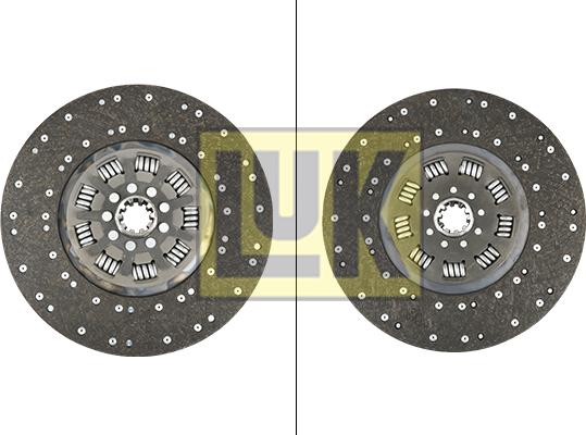 LUK 342 0089 10 - Диск сцепления, фрикцион unicars.by