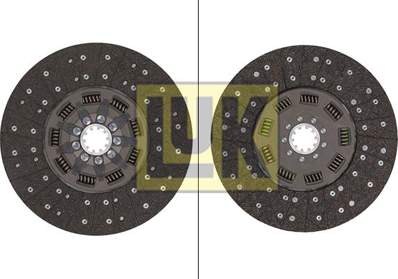 LUK 335 0058 10 - Диск сцепления, фрикцион unicars.by