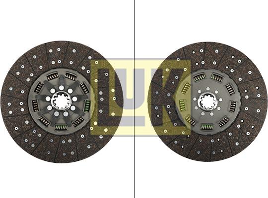 LUK 335 0103 16 - Диск сцепления, фрикцион unicars.by