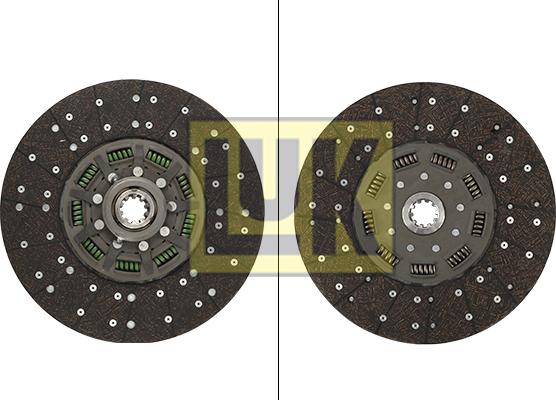 LUK 335 0276 10 - Диск сцепления, фрикцион unicars.by