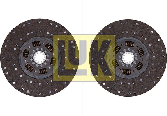 LUK 336 0007 10 - Диск сцепления, фрикцион unicars.by