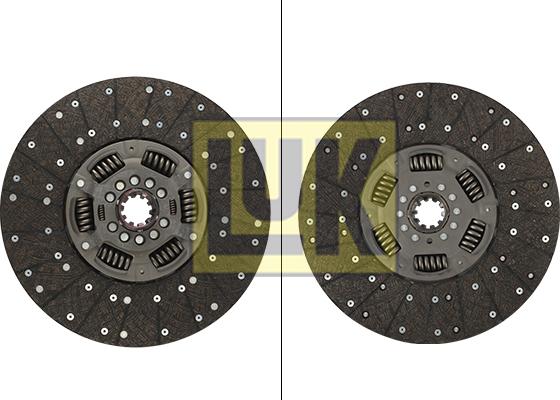 LUK 336 0016 10 - Диск сцепления, фрикцион unicars.by