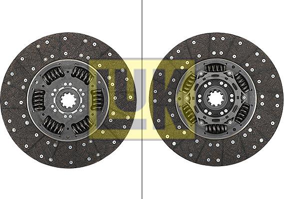 LUK 336 0030 10 - Диск сцепления, фрикцион unicars.by