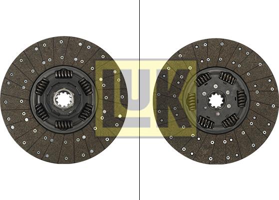 LUK 336 0038 10 - Диск сцепления, фрикцион unicars.by