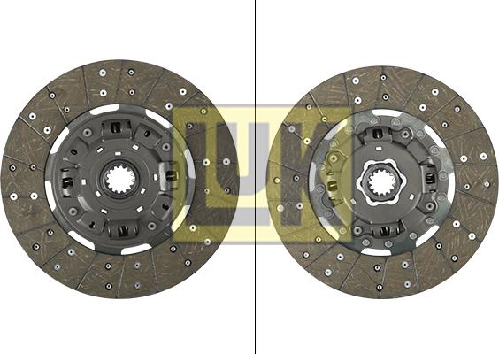 LUK 330 0147 10 - Диск сцепления, фрикцион unicars.by