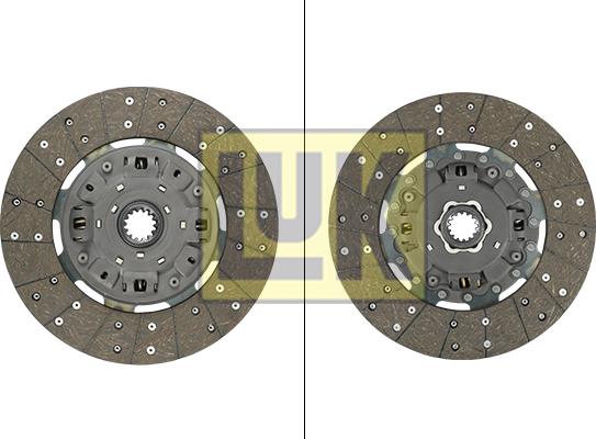 LUK 330 0154 10 - Диск сцепления, фрикцион unicars.by